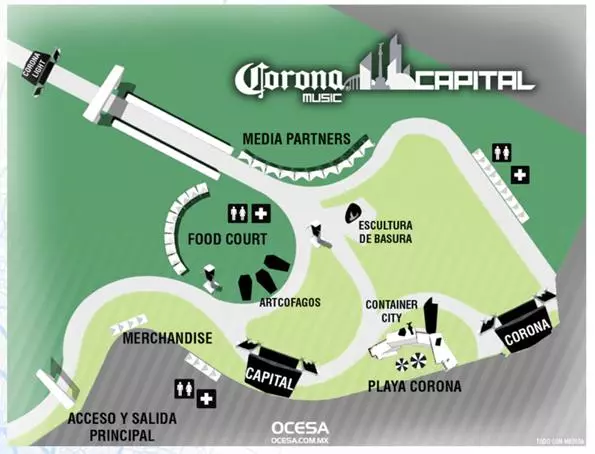 mapa corona capital