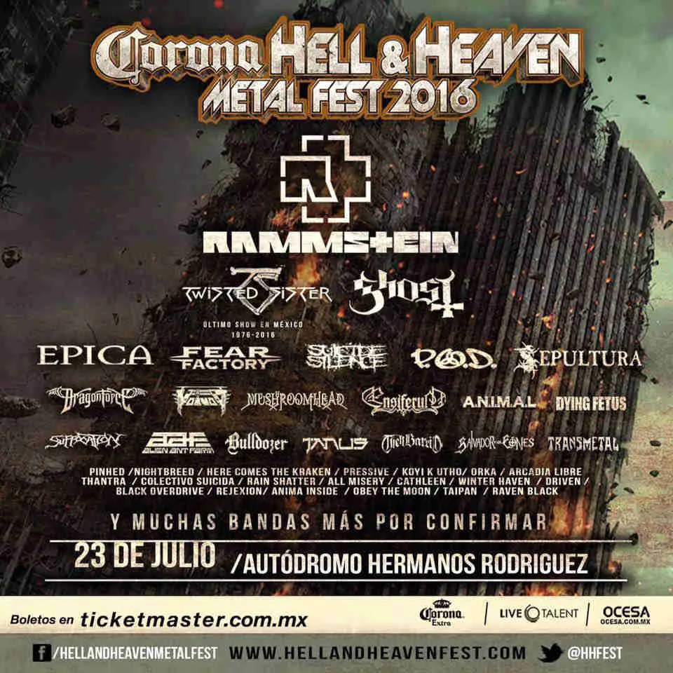 Hell And Heaven Metal Fest 2016