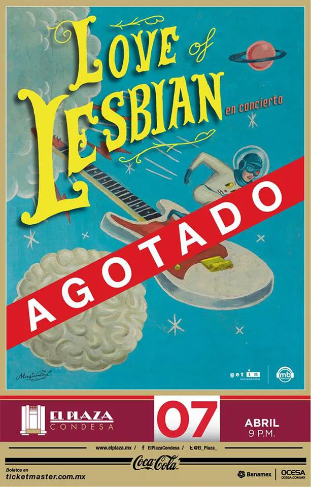 love of lesbian agotado