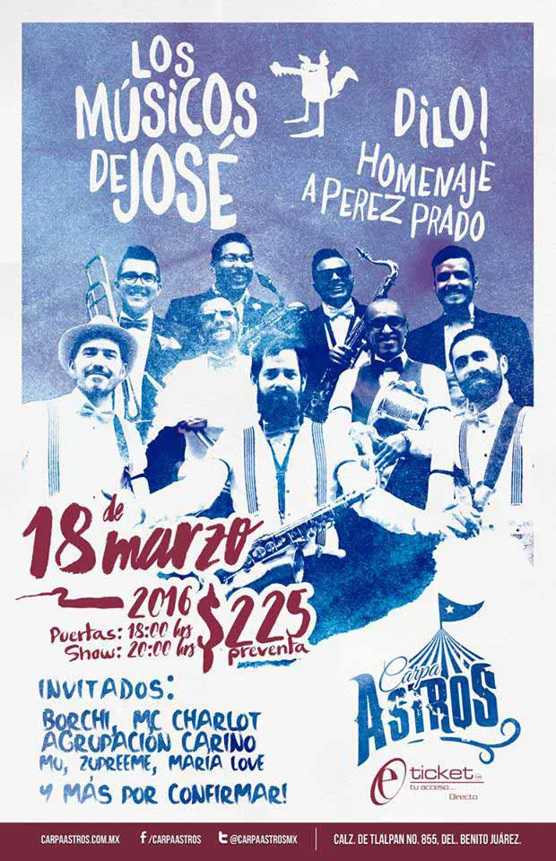 Los músicos de josé, dámaso pérez prado músicos de josé dámaso pérez prado