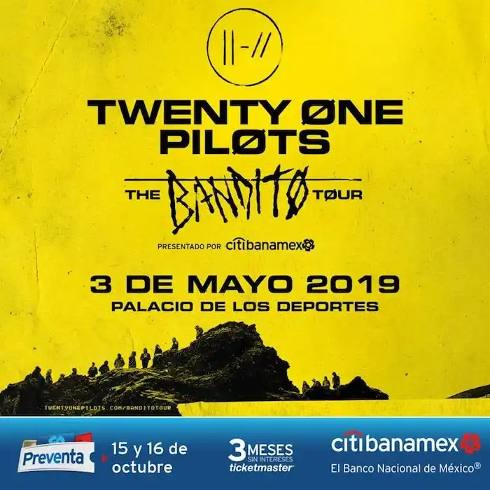 Twenty One Pilots Mexico 2019