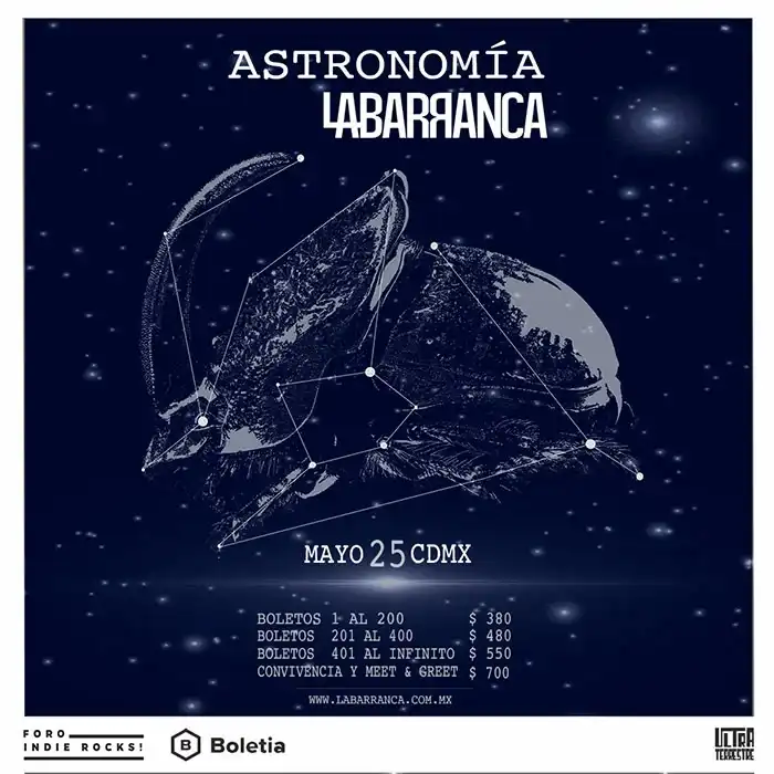 la barranca Tour Astronomía
