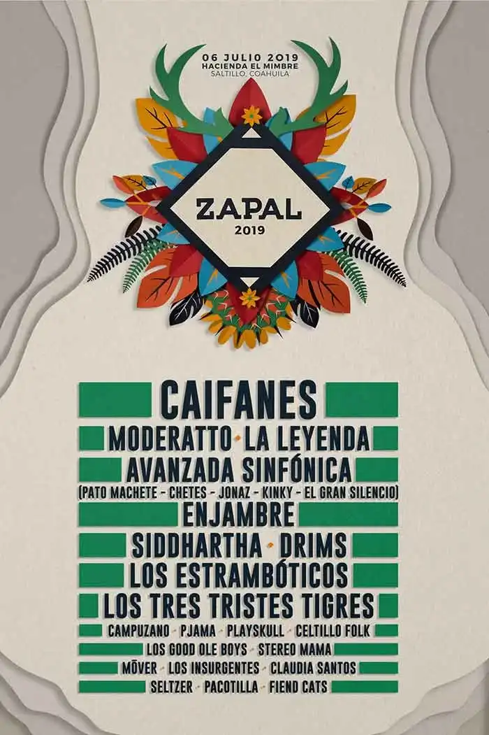 festival zapal 2019 cartel