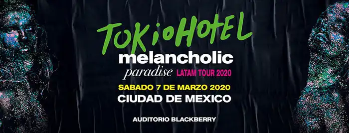 tokio hotel flyer mexico