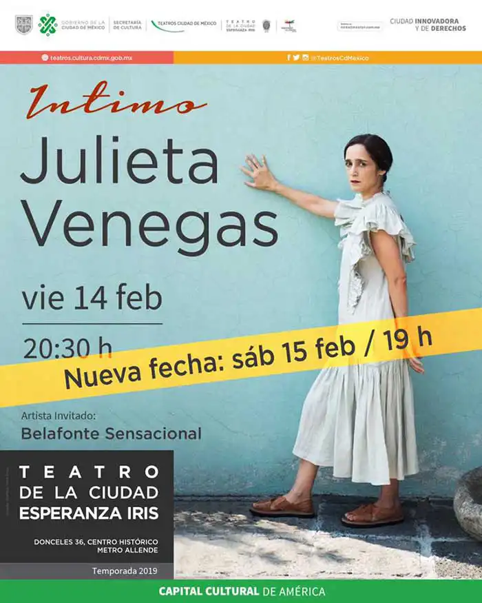 julieta venegas teatro de la ciudad