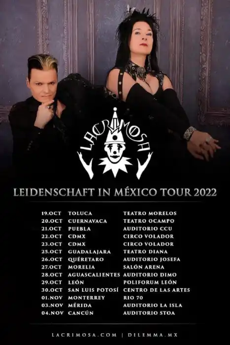 Lacrimosa2022 tourmexico