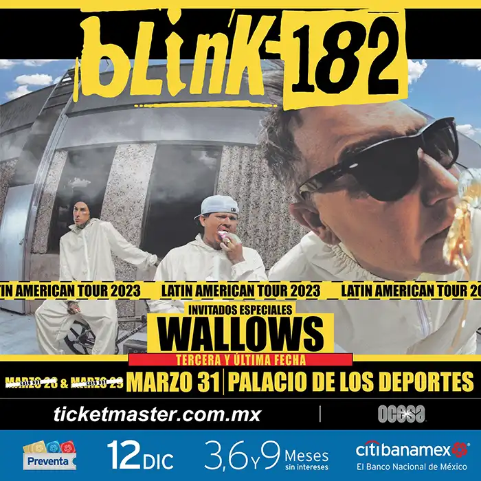 ¡Por fin! Blink 182 en México 4
