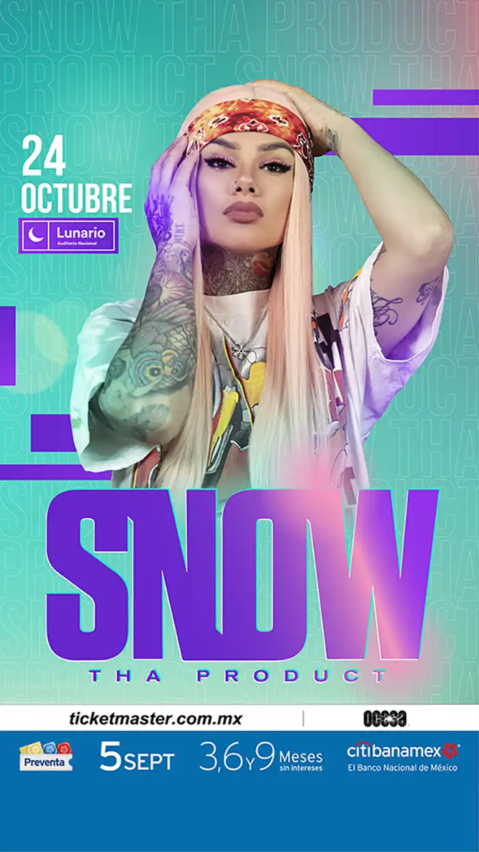 Snow Tha Product flyer
