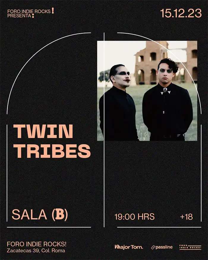 Twin Tribes flyer