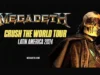Megadeth: El regreso de los reyes del thrash metal a México Megadeth