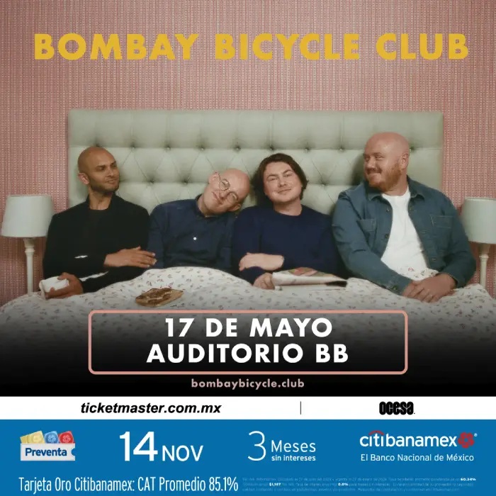 Bombay Bicycle Club flyer