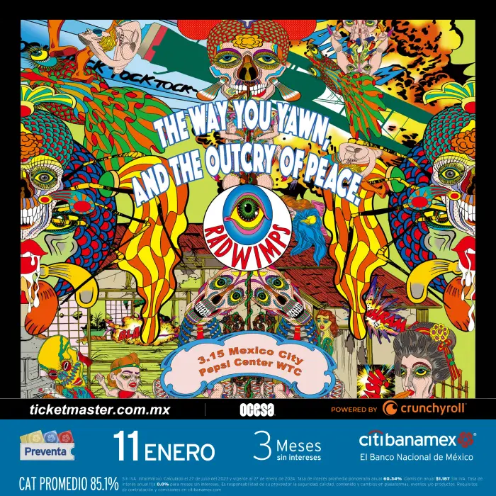 Radwimps en México "Latin America Tour” 2024