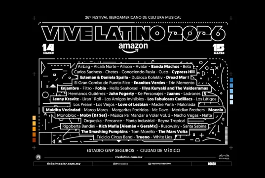 Vive Latino 2026: el cartel estabas esperando ViveLatino Portada2026