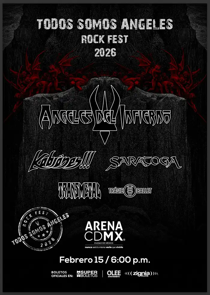 Todos Somos Ángeles Rock Fest 2026 Todos Somos Ángeles Rock Fest 2026
