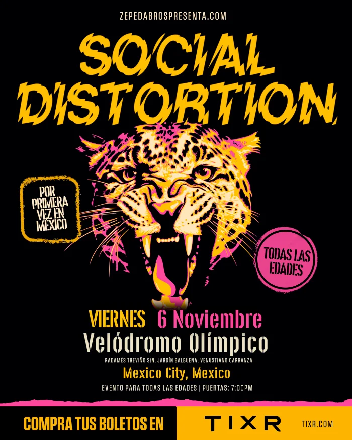 Social Distortion social distortion cdmx