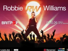 Robbie Williams prepara su regreso a CDMX robbie williams