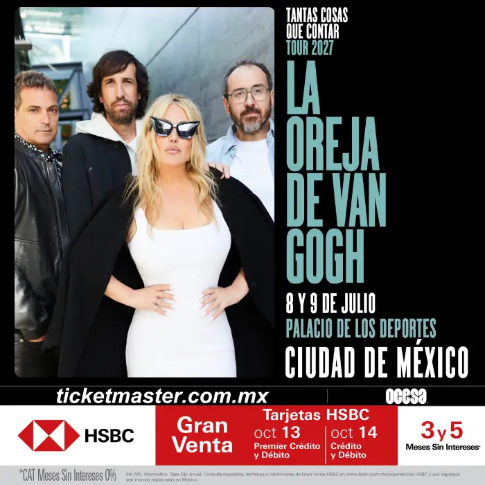La Oreja De Van Gogh LAODV_CDMX_2027